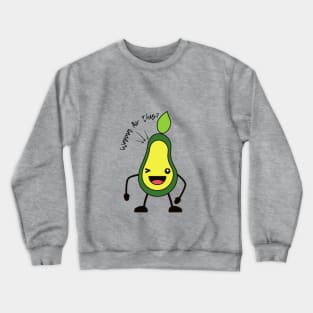 Cute Avocado Obsession Crewneck Sweatshirt